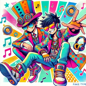 FAKE TYPE.イラスト